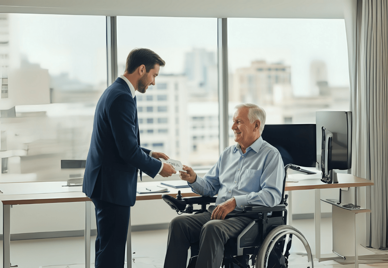 Do Disability Pensioners Get a Bonus?